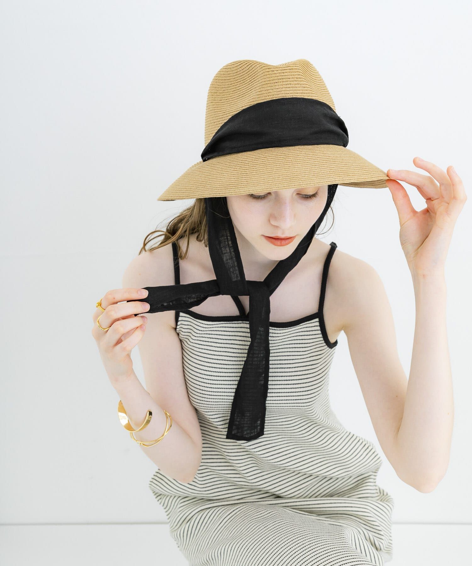 SMELLY「ペーパーブレードソフトハット」|ハット|