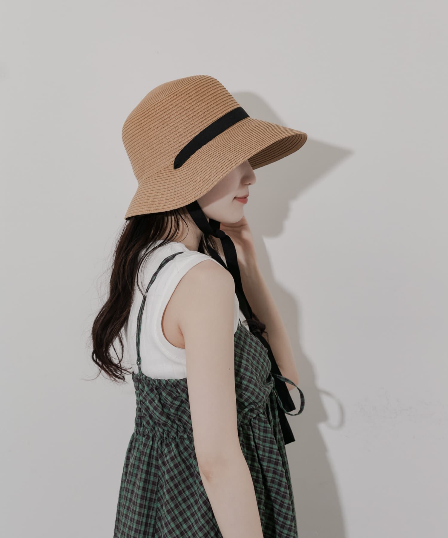 SMELLY「ペーパーリボンハット」|ハット|