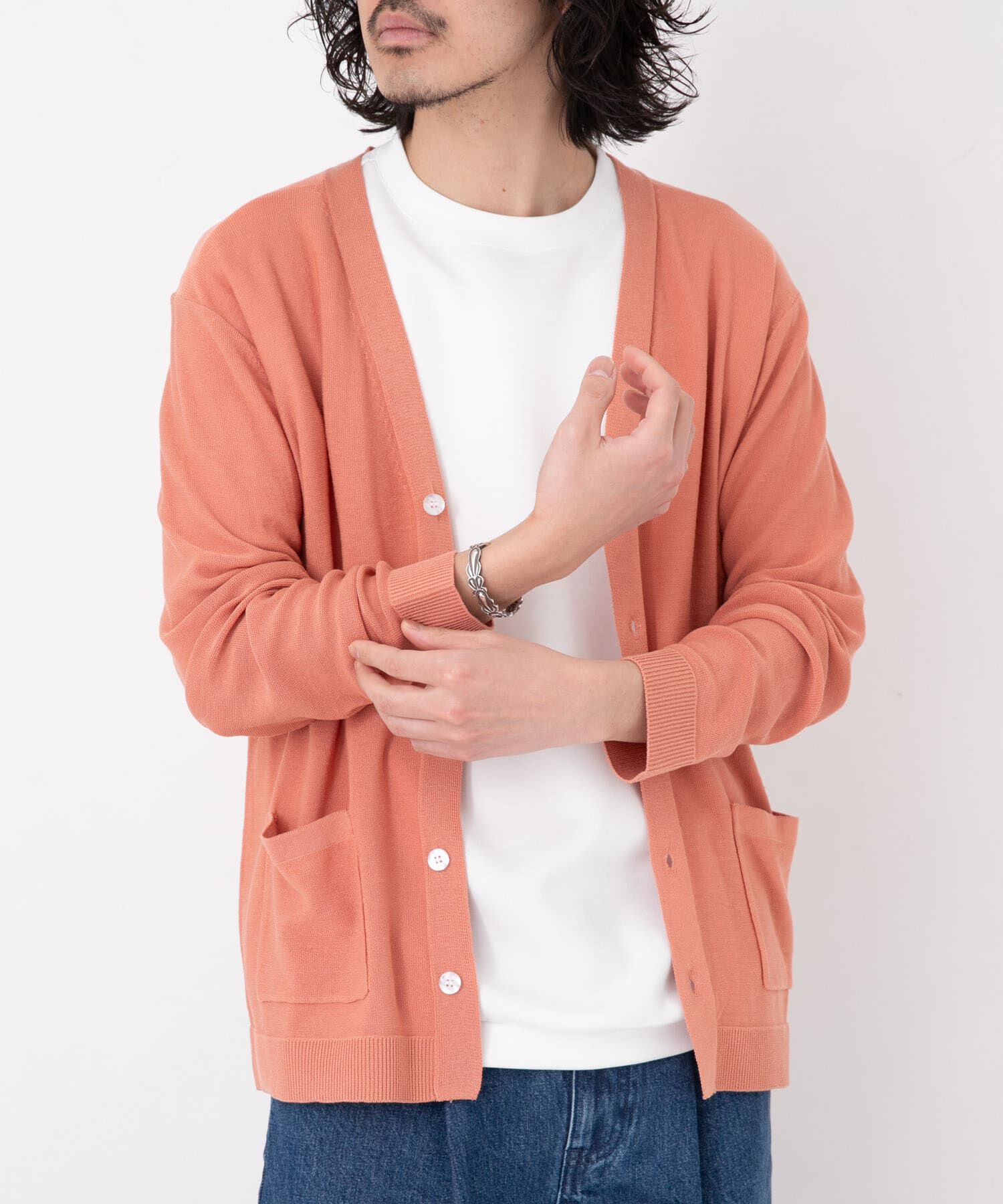 Sonny Label 「リネン混ニットカーディガン」|カーディガン|