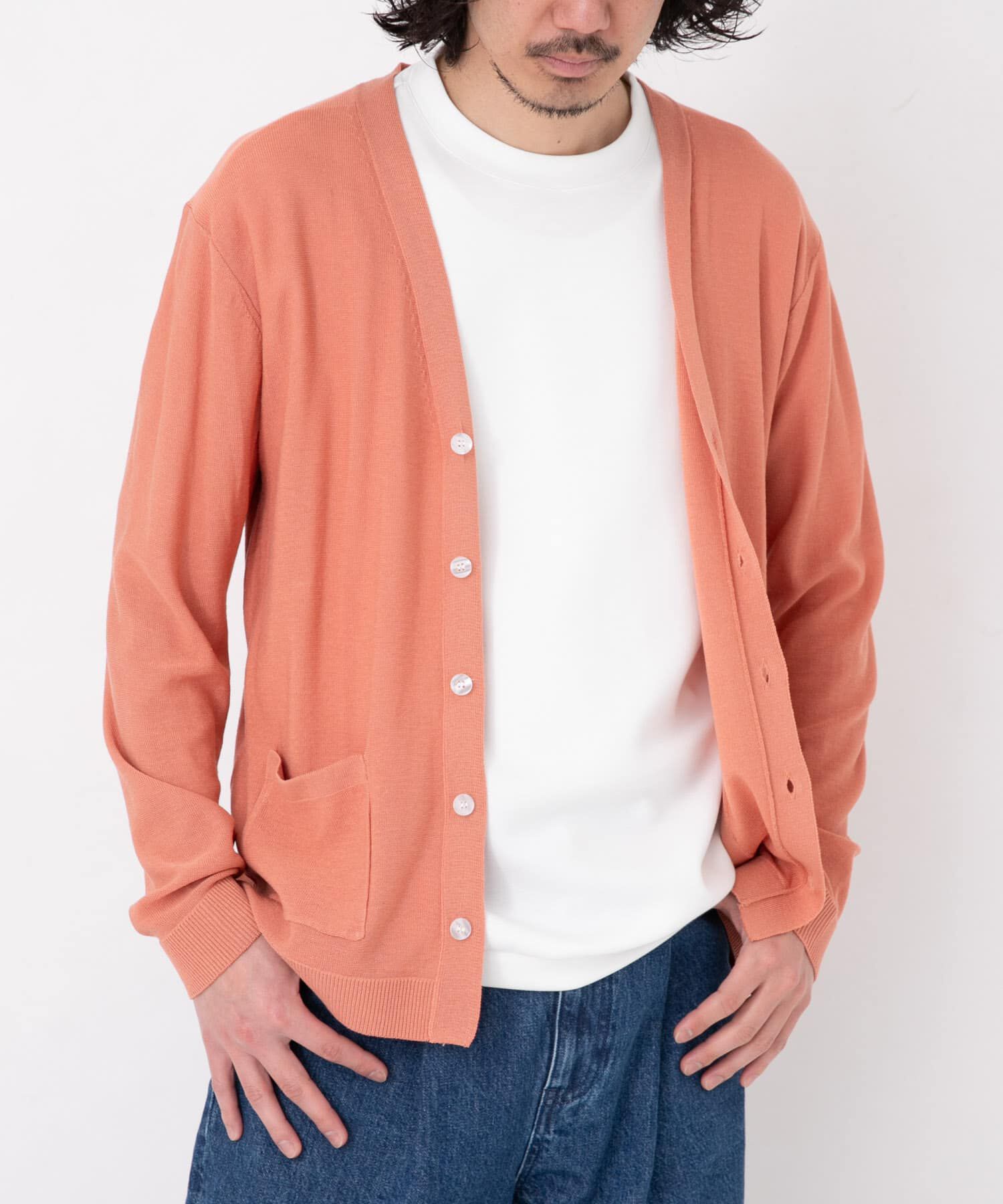 Sonny Label 「リネン混ニットカーディガン」|カーディガン|