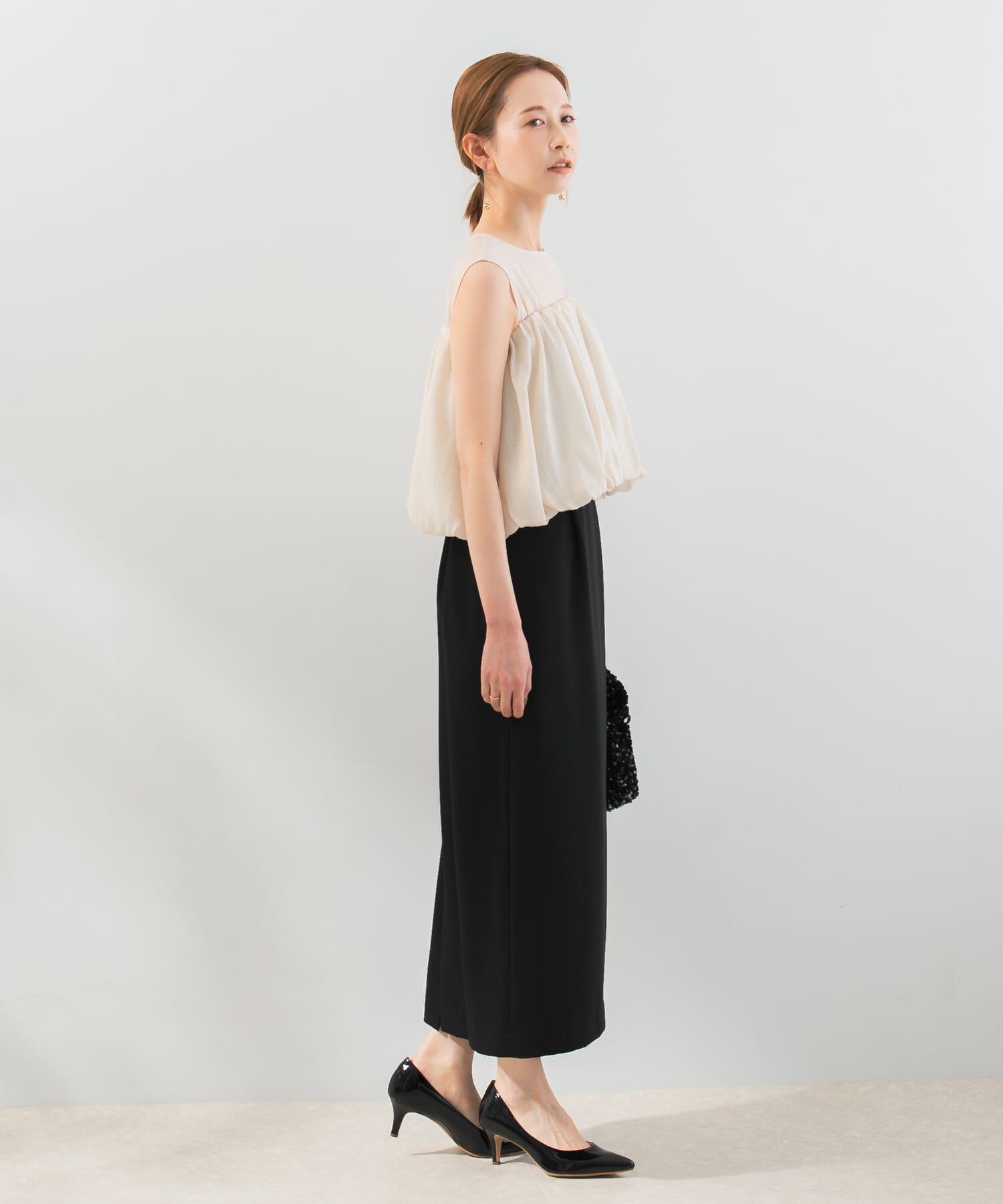 URBAN RESEARCH ROSSO「マルチWAYシアーオフショルドレス」|ワンピース|