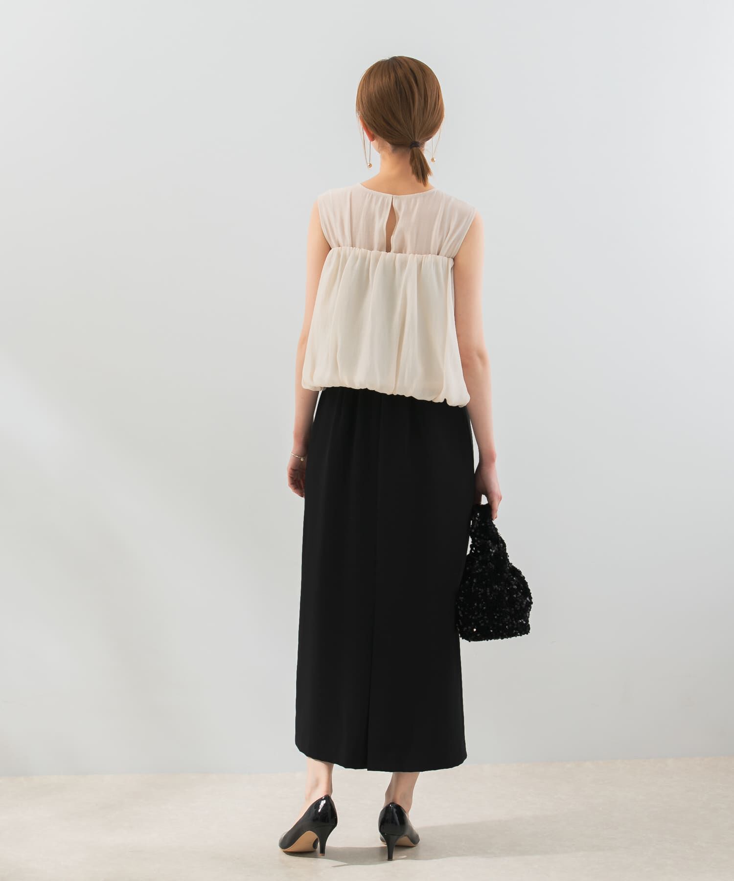 URBAN RESEARCH ROSSO「マルチWAYシアーオフショルドレス」|ワンピース|