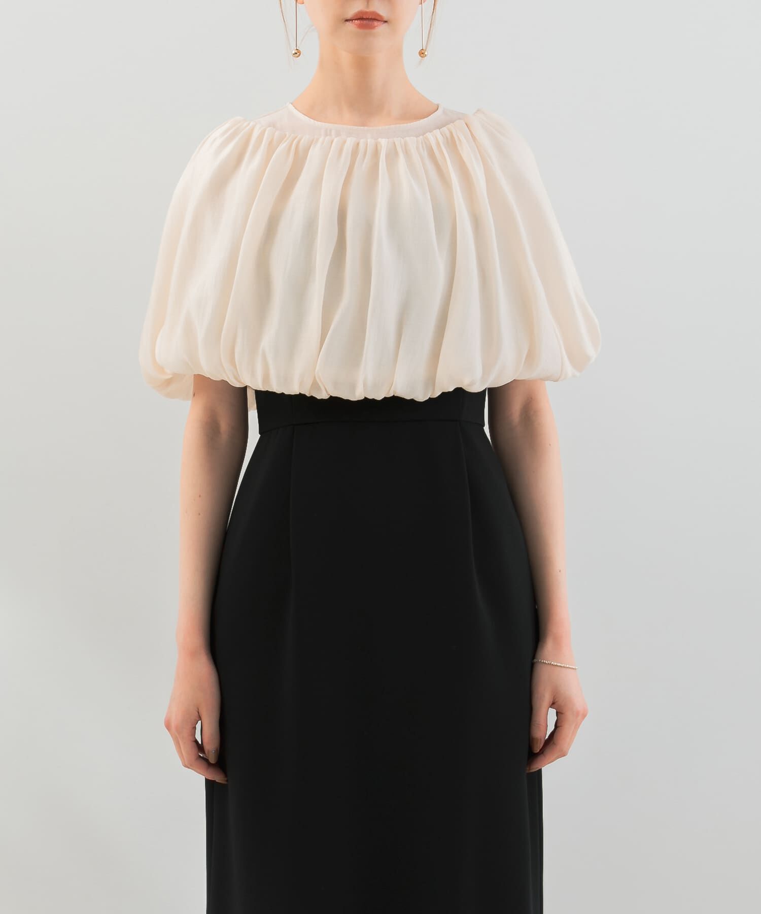 URBAN RESEARCH ROSSO「マルチWAYシアーオフショルドレス」|ワンピース|