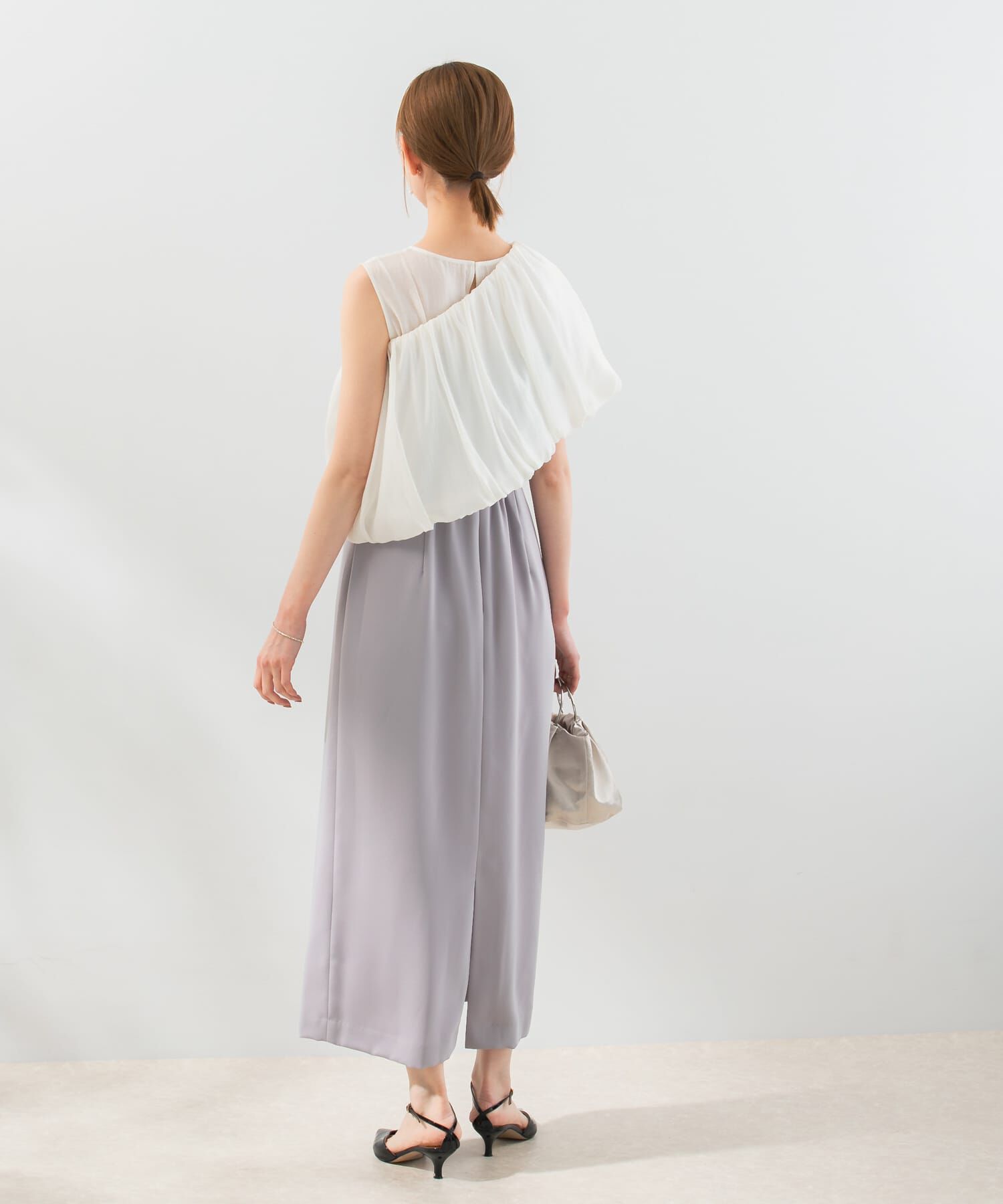 URBAN RESEARCH ROSSO「マルチWAYシアーオフショルドレス」|ワンピース|