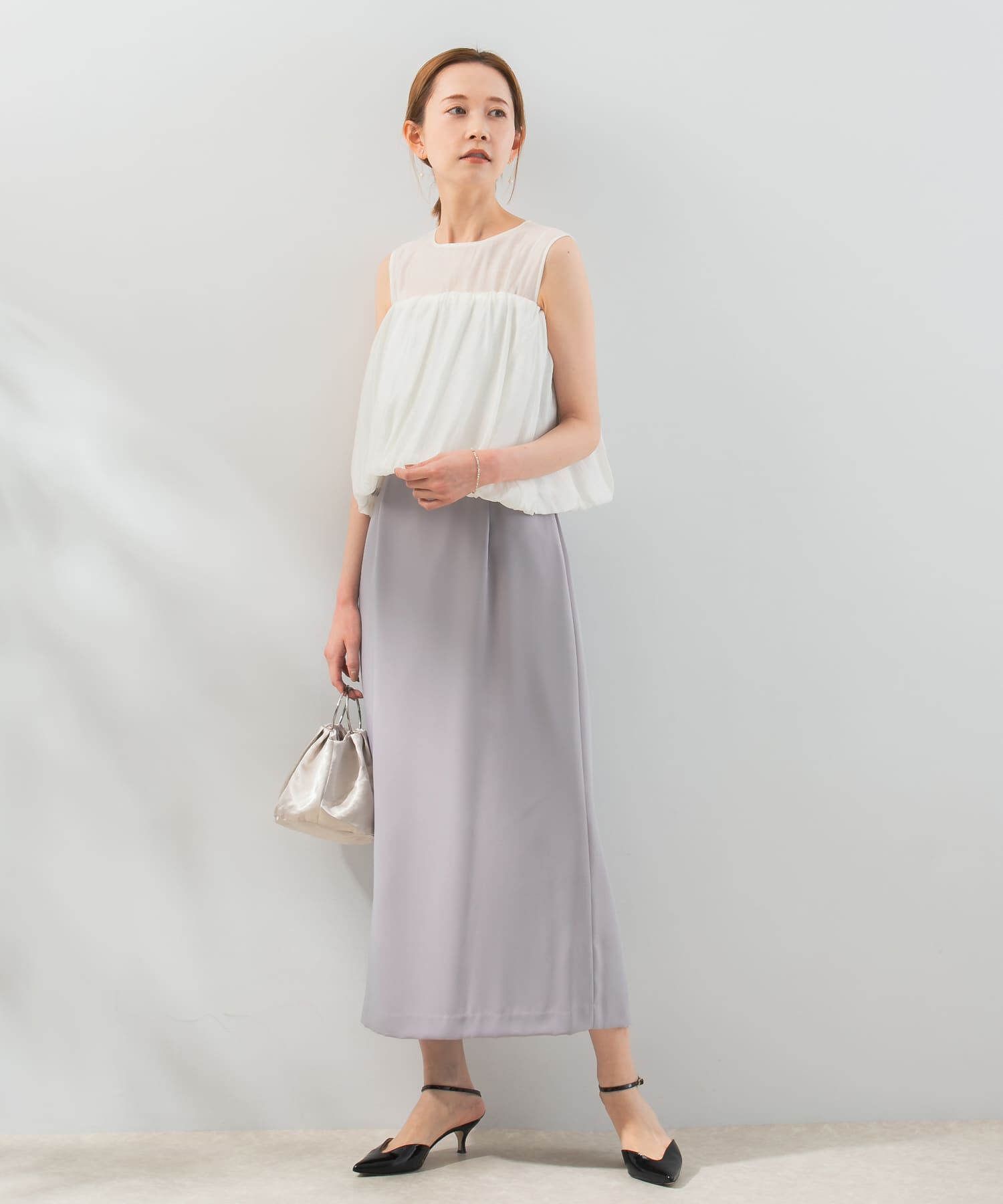 URBAN RESEARCH ROSSO「マルチWAYシアーオフショルドレス」|ワンピース|