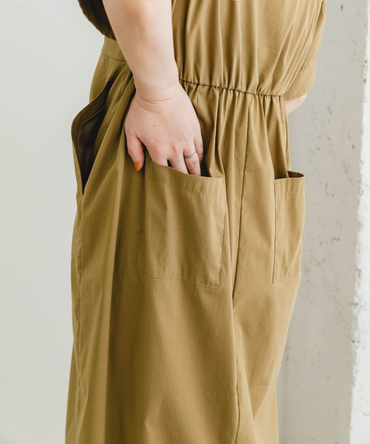 URBAN RESEARCH ROSSO「F by ROSSO　スリットショルダーワンピース」|ワンピース|