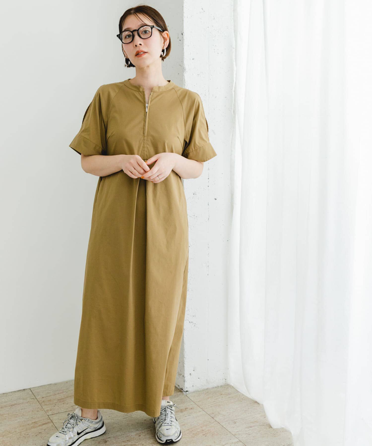 URBAN RESEARCH ROSSO「F by ROSSO　スリットショルダーワンピース」|ワンピース|