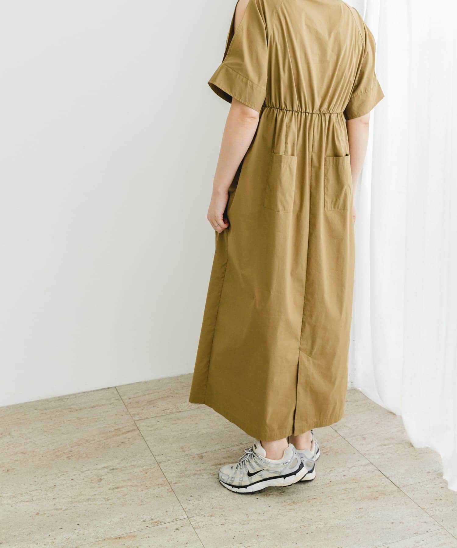 URBAN RESEARCH ROSSO「F by ROSSO　スリットショルダーワンピース」|ワンピース|