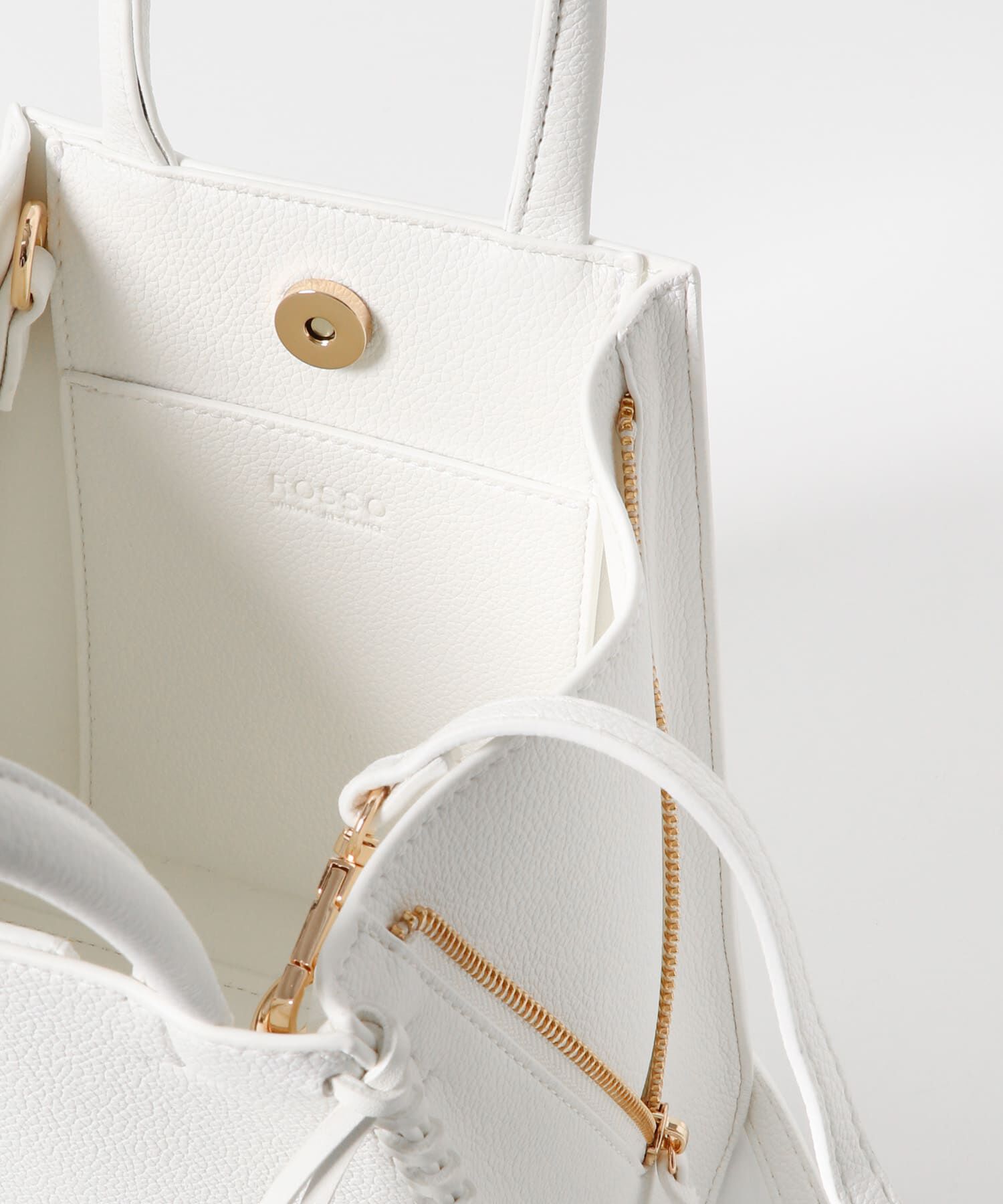 URBAN RESEARCH ROSSO「サイドジップミニトート」|ショルダー・メッセンジャー|