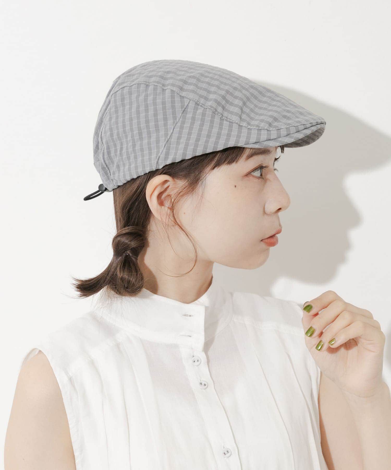 SMELLY「ドロストチェックハンチング」|ハンチング・ベレー帽|