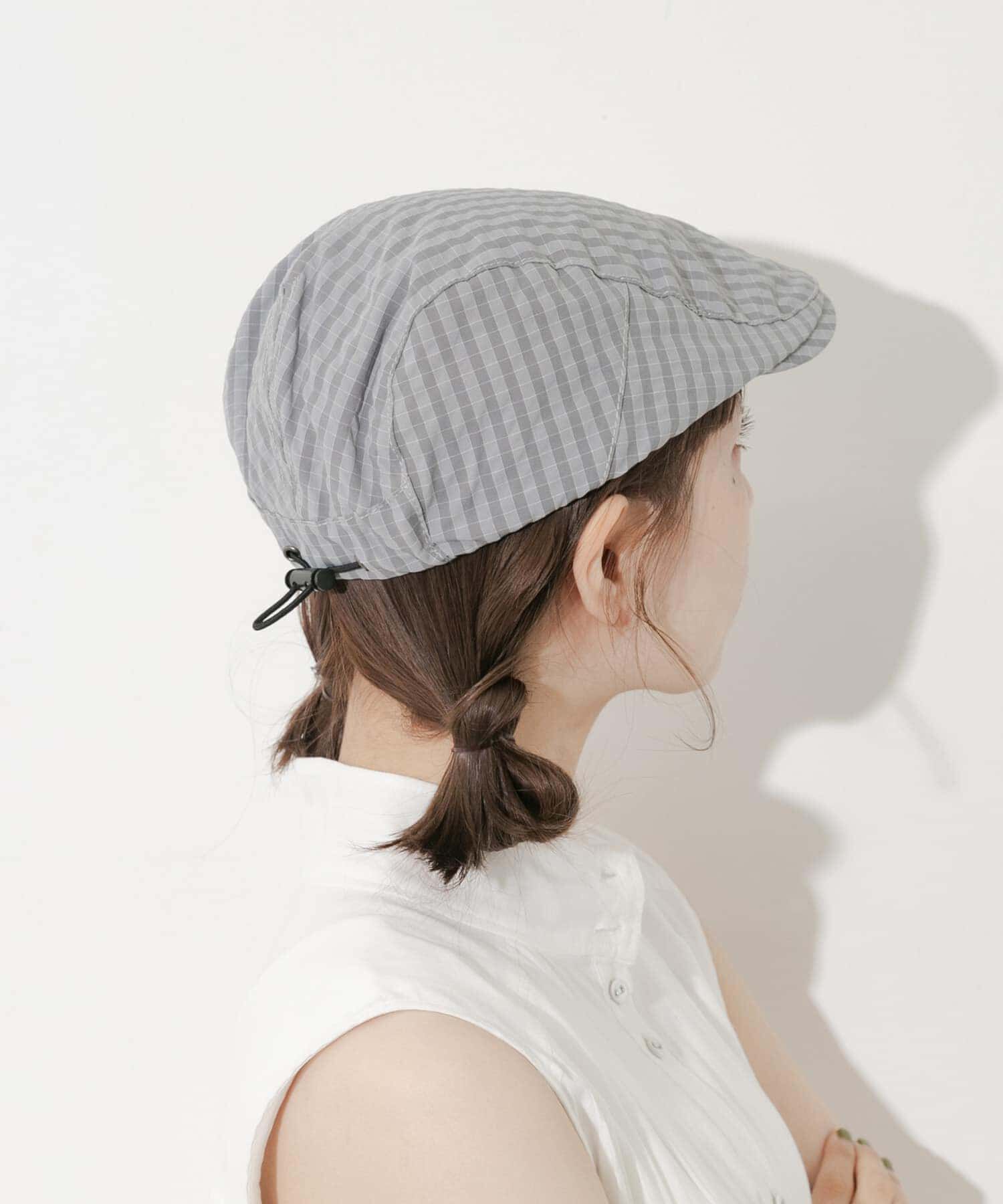 SMELLY「ドロストチェックハンチング」|ハンチング・ベレー帽|