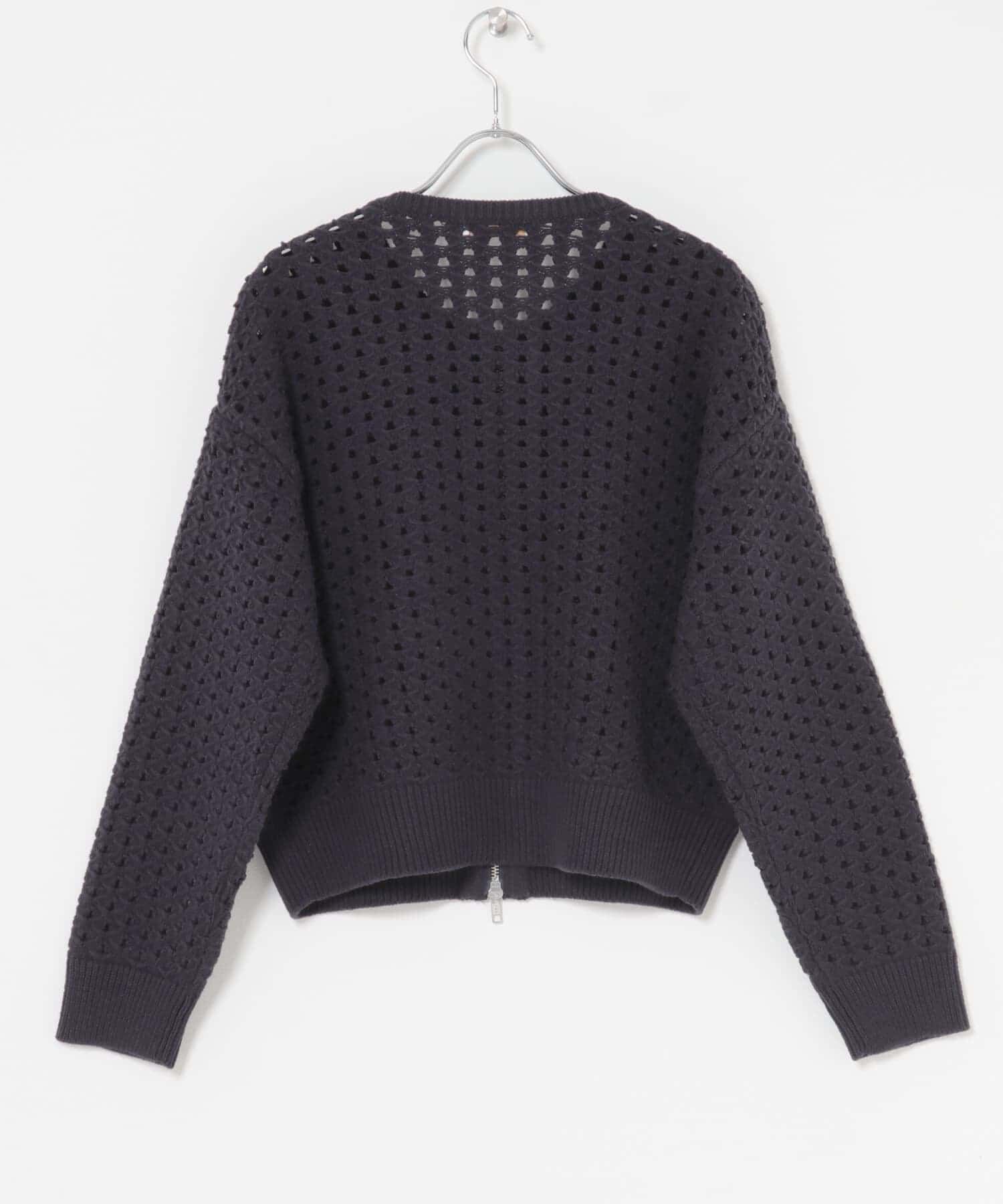 URBAN RESEARCH ROSSO「F by ROSSO　柄編みZIPカーディガン」|カーディガン|