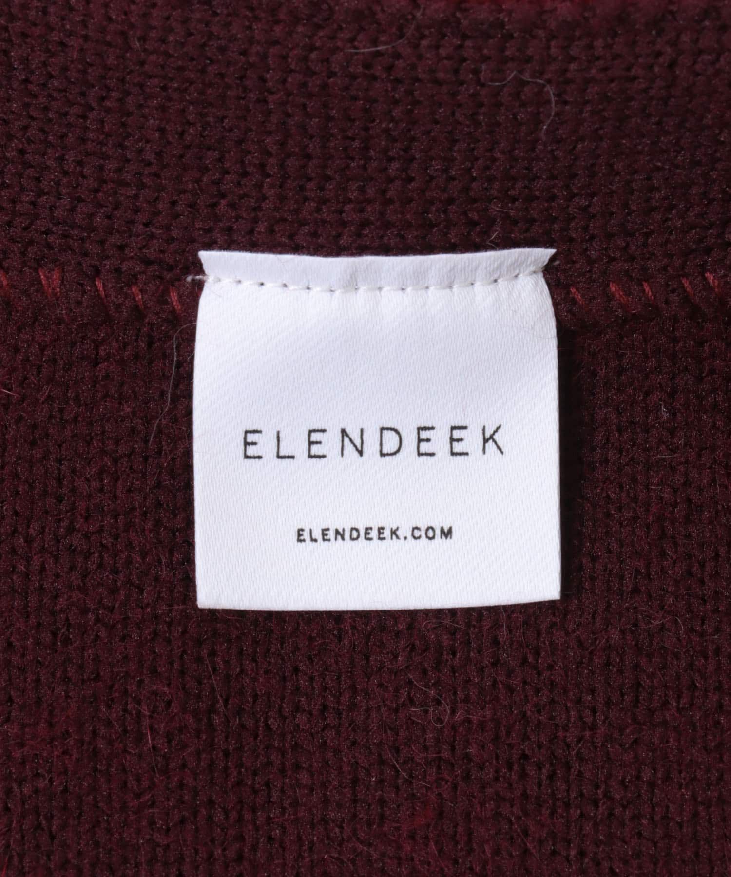 URBAN RESEARCH ROSSO「ELENDEEK　CREW-NECK RACCOON MIX WCARDIGAN」|カーディガン|