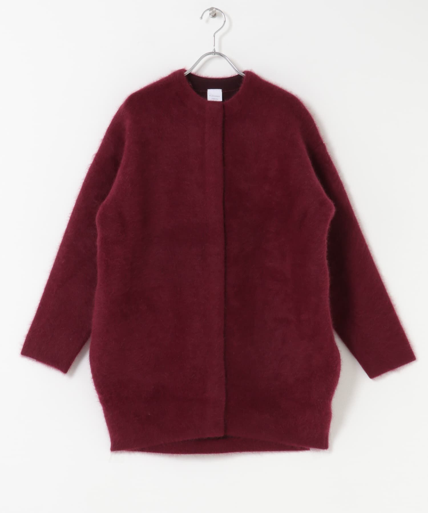 URBAN RESEARCH ROSSO「ELENDEEK　CREW-NECK RACCOON MIX WCARDIGAN」|カーディガン|