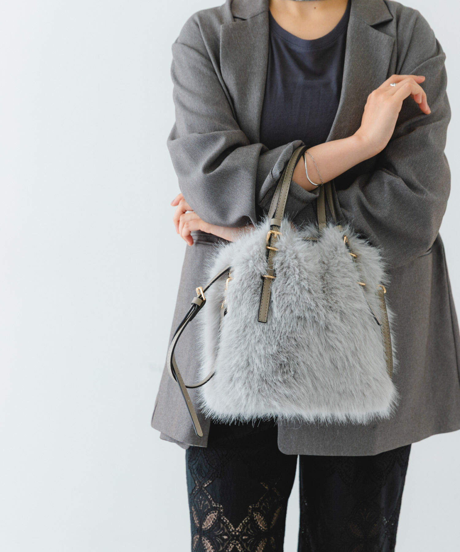 RODE SKO「フラッフィー2WAYバッグ」|ショルダー・メッセンジャー|