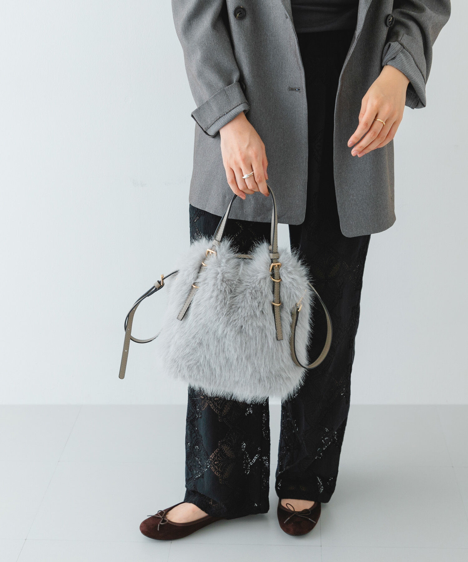 RODE SKO「フラッフィー2WAYバッグ」|ショルダー・メッセンジャー|