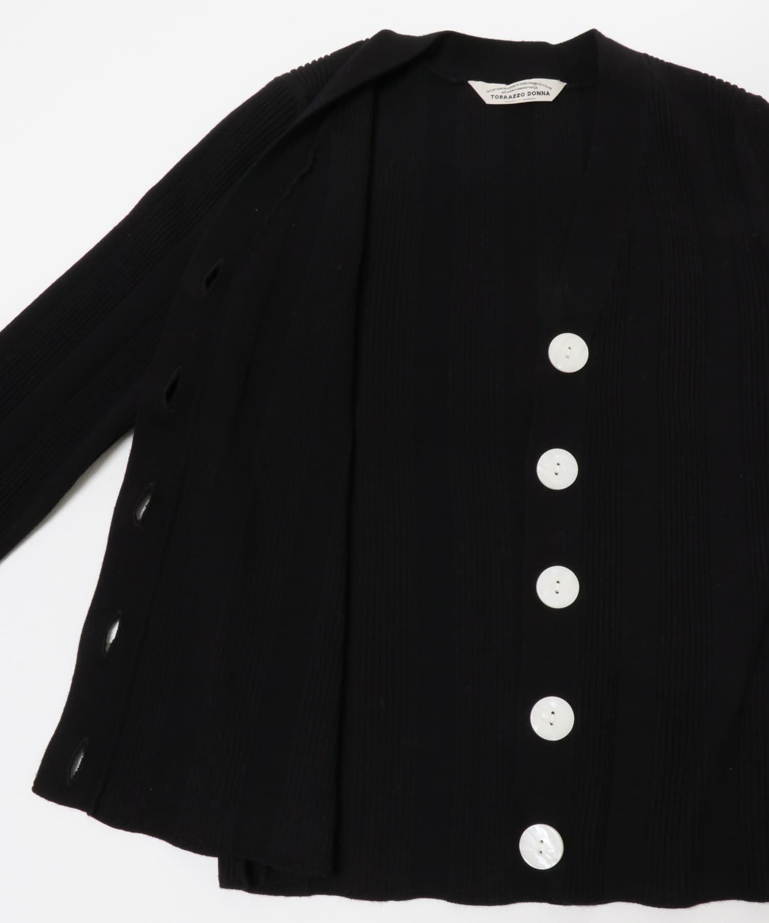 URBAN RESEARCH ROSSO「Torrazzo Donna　Rib Knit Cardigan」|カーディガン|