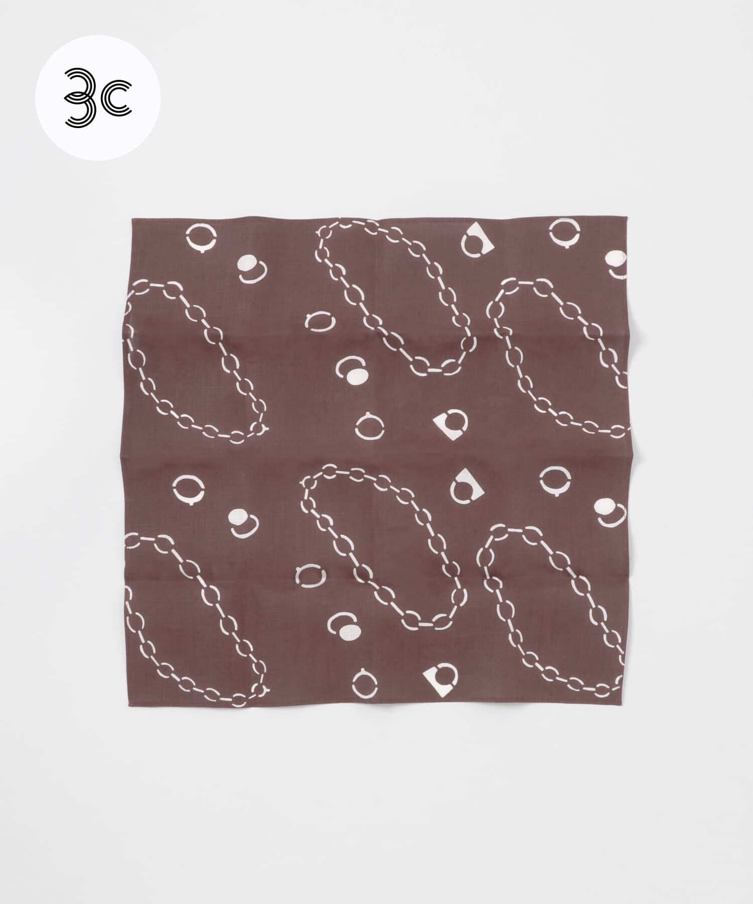 URBAN RESEARCH「『別注』山崎菜穂子&times;URBAN RESEARCH　バンダナ　ブラウン」|バンダナ・スカーフ|その他2