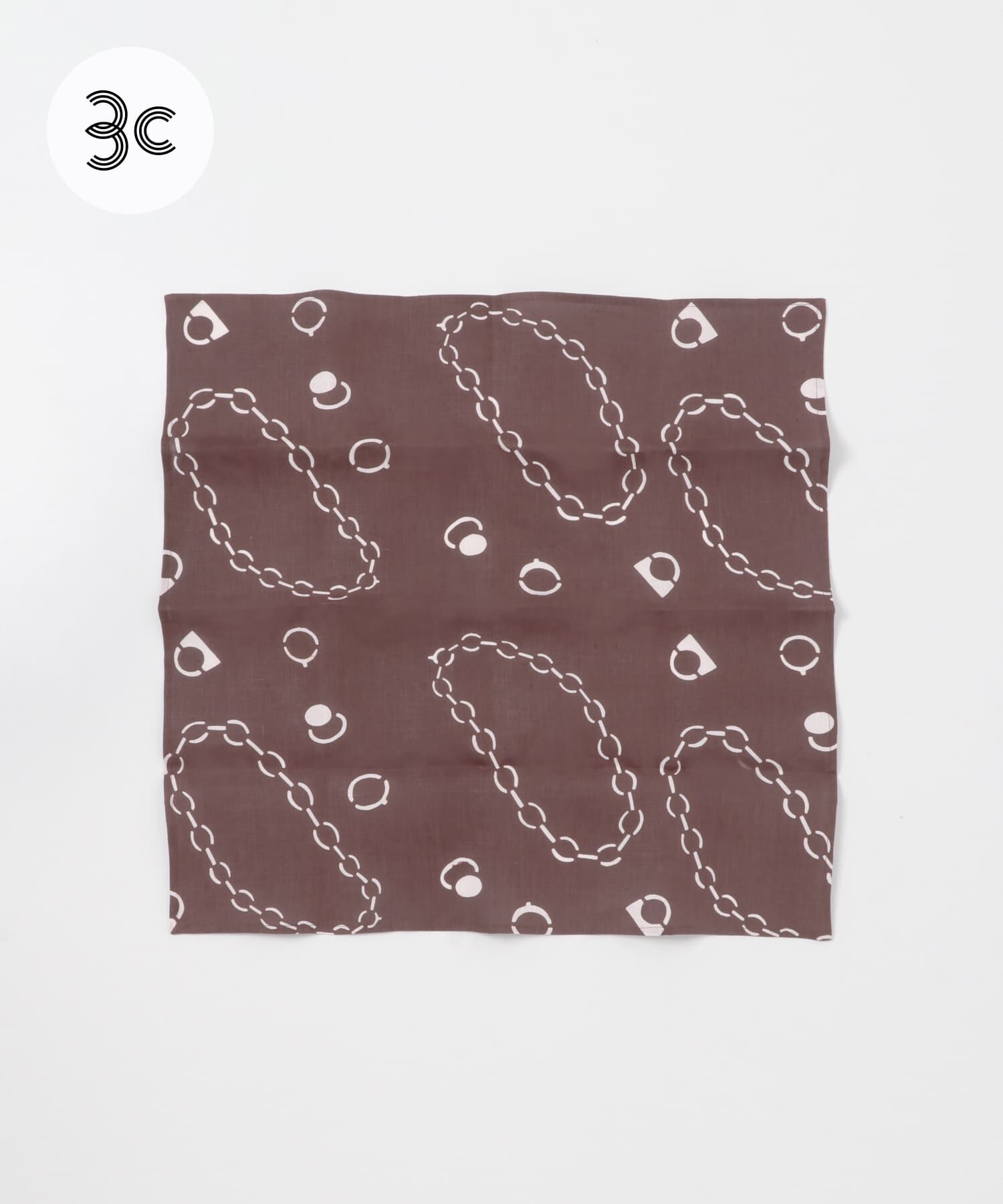 URBAN RESEARCH「『別注』山崎菜穂子&times;URBAN RESEARCH　バンダナ　ブラウン」|バンダナ・スカーフ|その他3