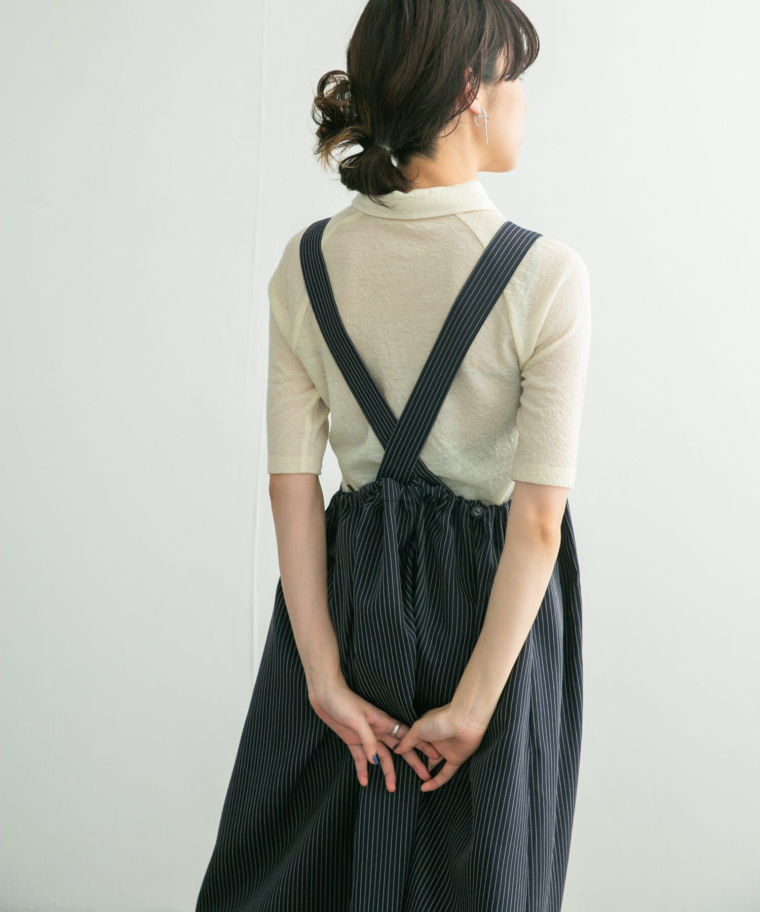  「ジャガードポロカーディガン」|カーディガン|