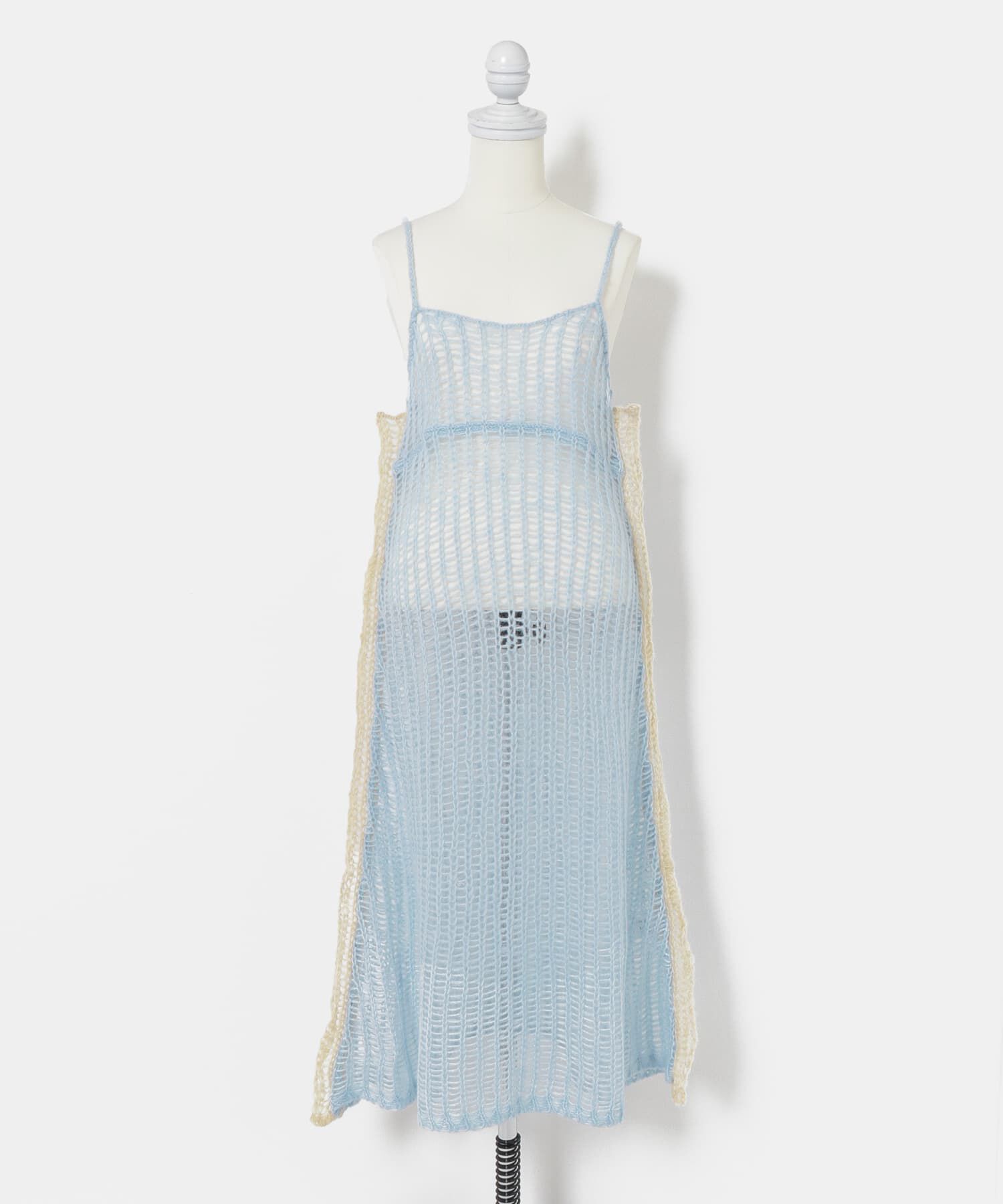  「シースルーモヘヤキャミドレス&there4;」|ワンピース|