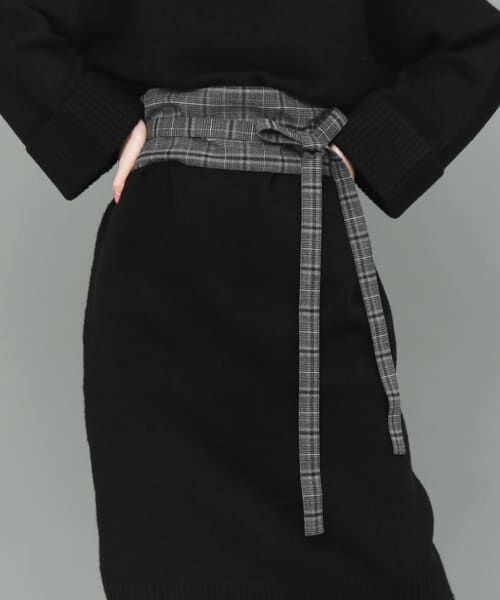  「チェックワイドベルト&there4;」|ベルト|