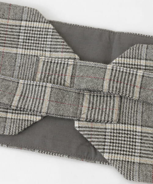  「チェックワイドベルト&there4;」|ベルト|