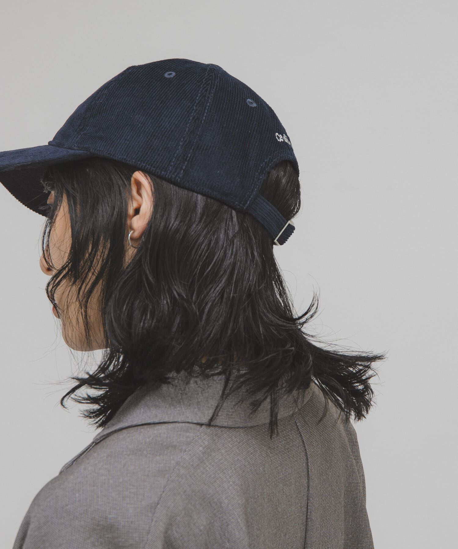  「エンブロイダリーコーデュロイCAP」|キャップ・キャスケット|