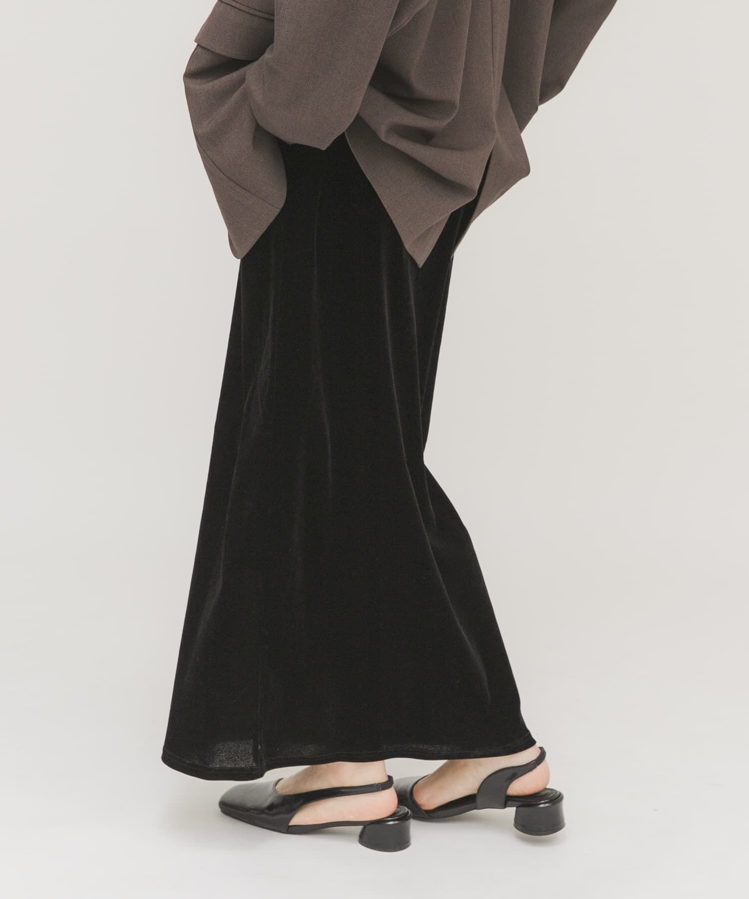  「2WAYベロアワンピース」|ワンピース|