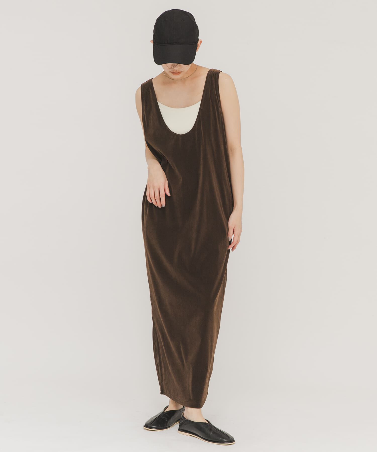  「2WAYベロアワンピース」|ワンピース|