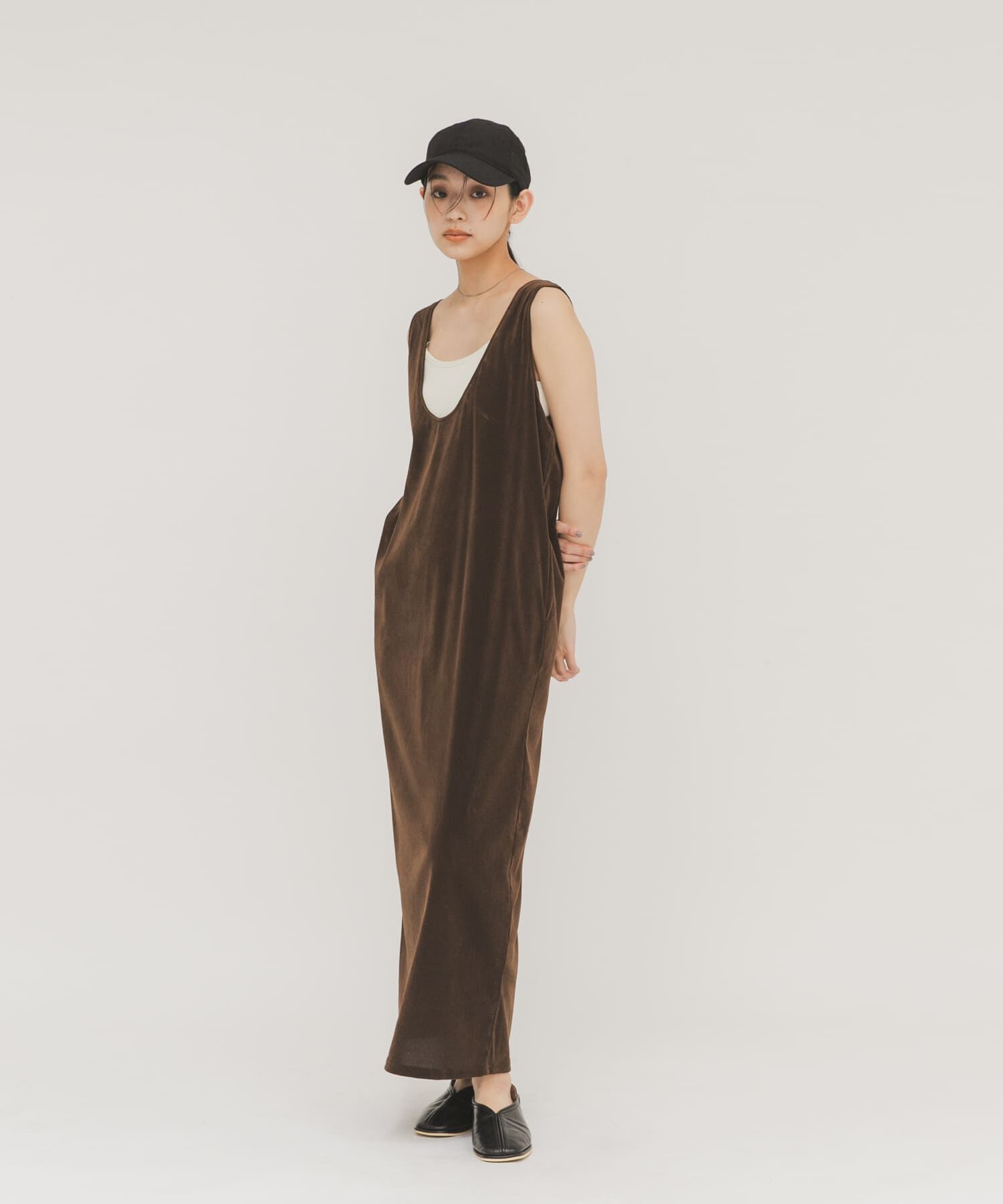  「2WAYベロアワンピース」|ワンピース|