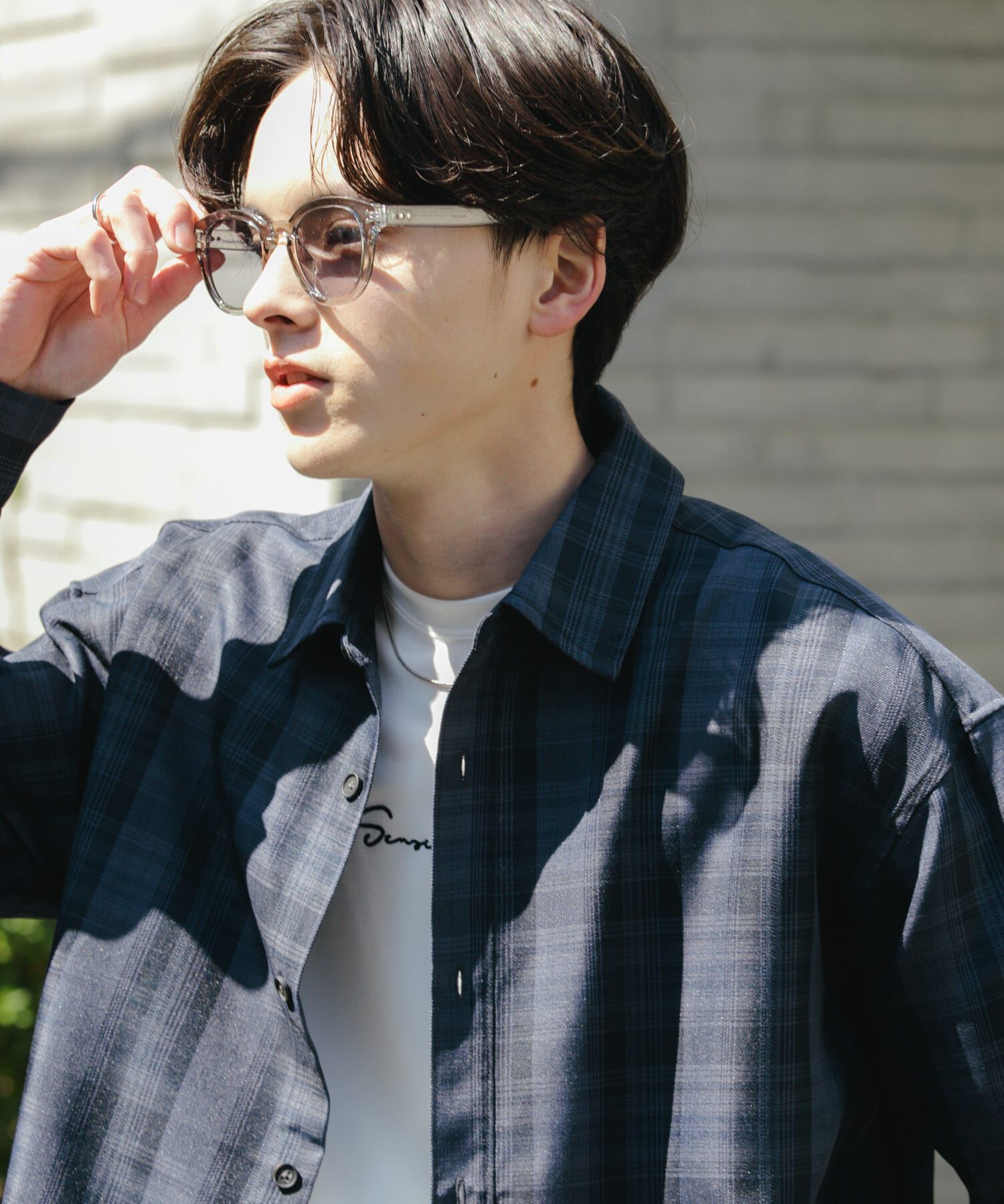 SENSE OF PLACE by URBAN RESEARCH「ボストンサングラス」|メガネ|グレー