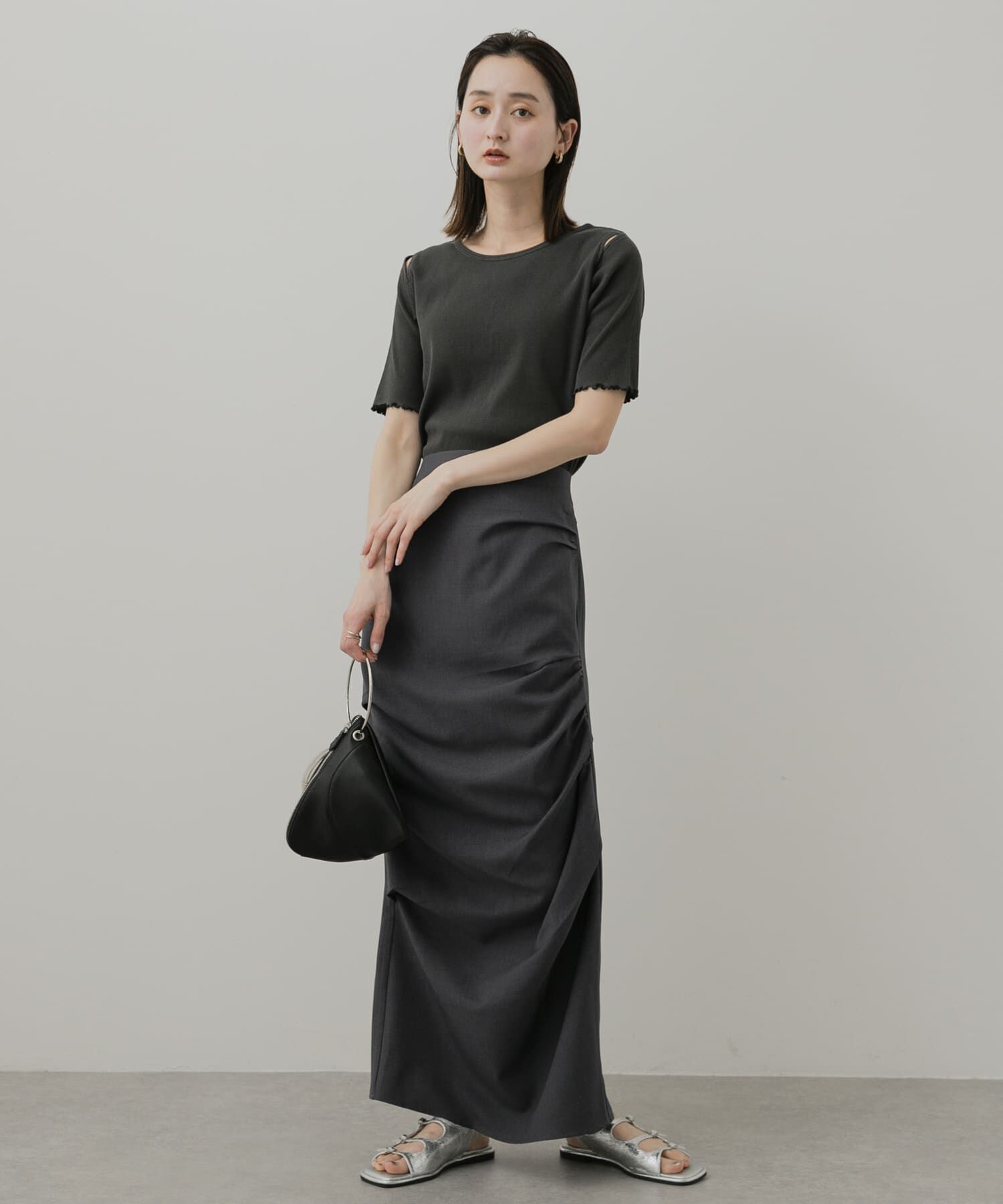 SENSE OF PLACE by URBAN RESEARCH「スクエアトゥベルトサンダル」|サンダル|