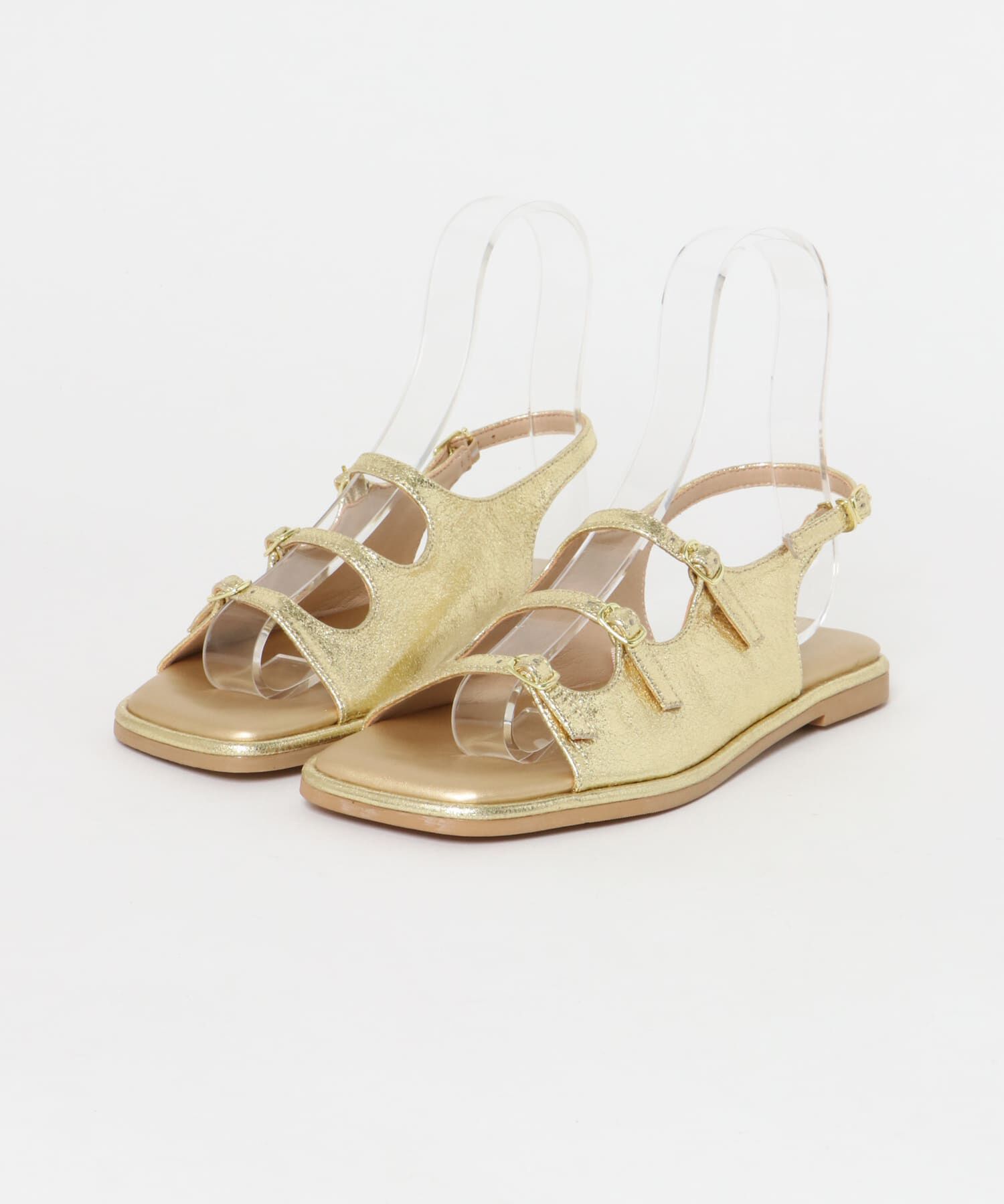 SENSE OF PLACE by URBAN RESEARCH「スクエアトゥベルトサンダル」|サンダル|