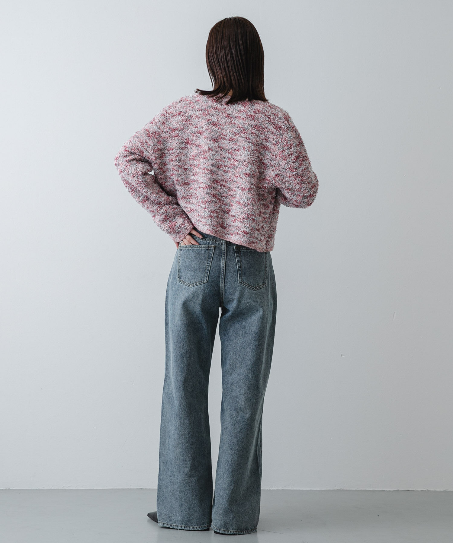 SENSE OF PLACE by URBAN RESEARCH「『洗濯可』ミックスツイードカーディガン」|カーディガン|