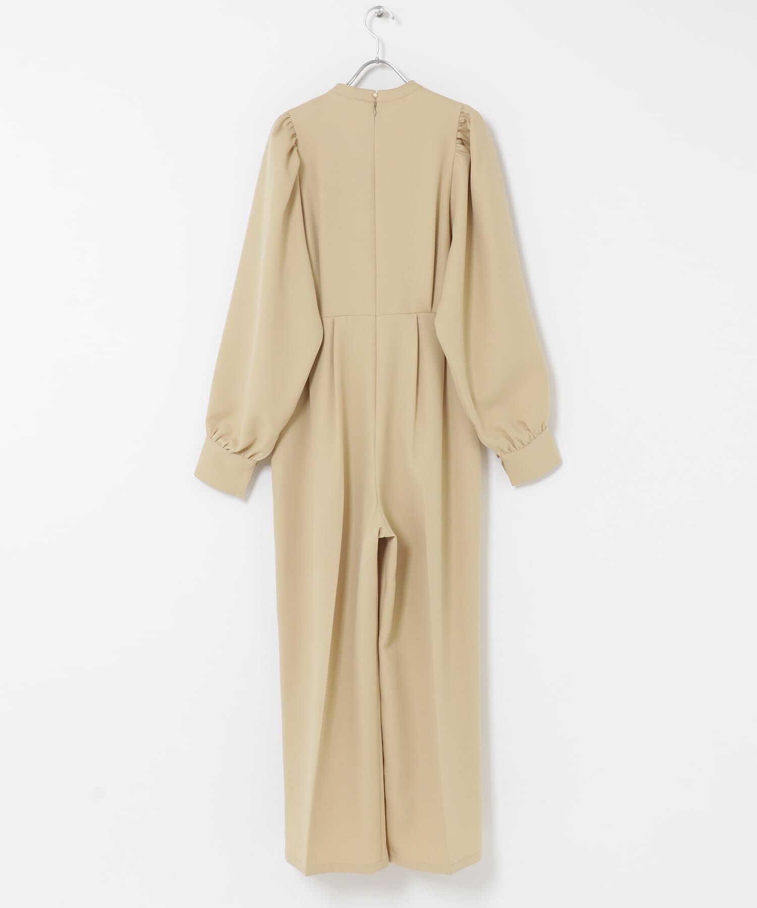 SENSE OF PLACE by URBAN RESEARCH「『撥水/防花粉』SKINProofパフショルダーオールインワン」|ワンピース|