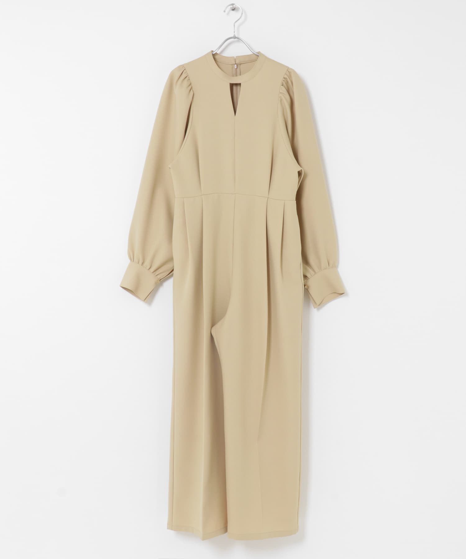 SENSE OF PLACE by URBAN RESEARCH「『撥水/防花粉』SKINProofパフショルダーオールインワン」|ワンピース|