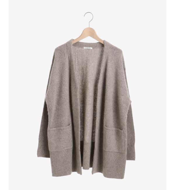 le.coeur blanc「FOX混ガウンカーディガン」|カーディガン|
