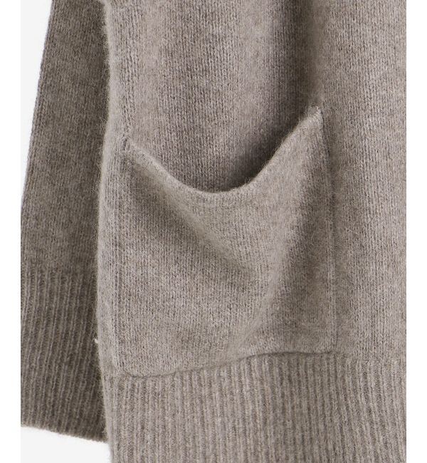 le.coeur blanc「FOX混ガウンカーディガン」|カーディガン|