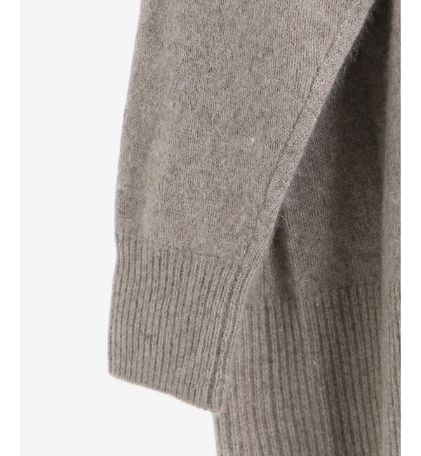 le.coeur blanc「FOX混ガウンカーディガン」|カーディガン|