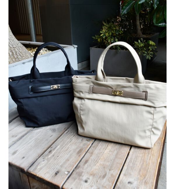  「ナイロンベルトデザイン2wayトート」|トートバッグ|