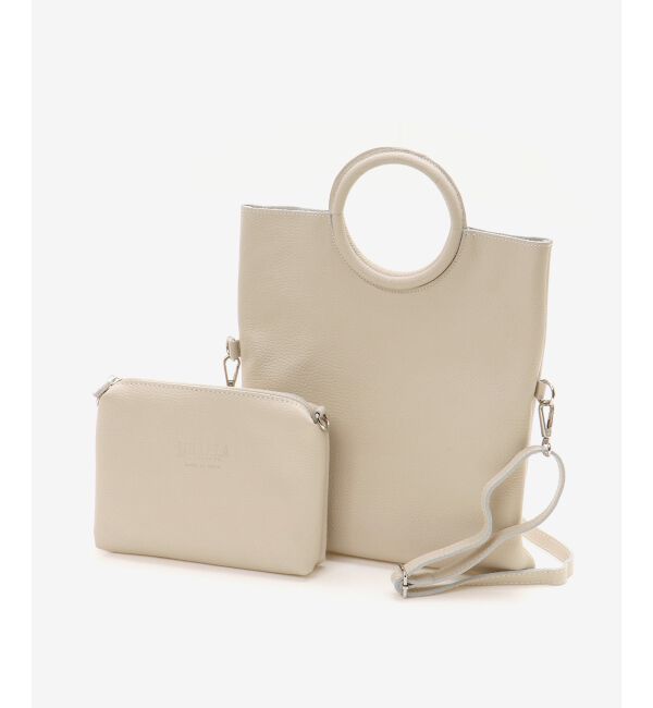  「MILLELA FIRENZE サークルハンドバッグ」|ハンドバッグ|