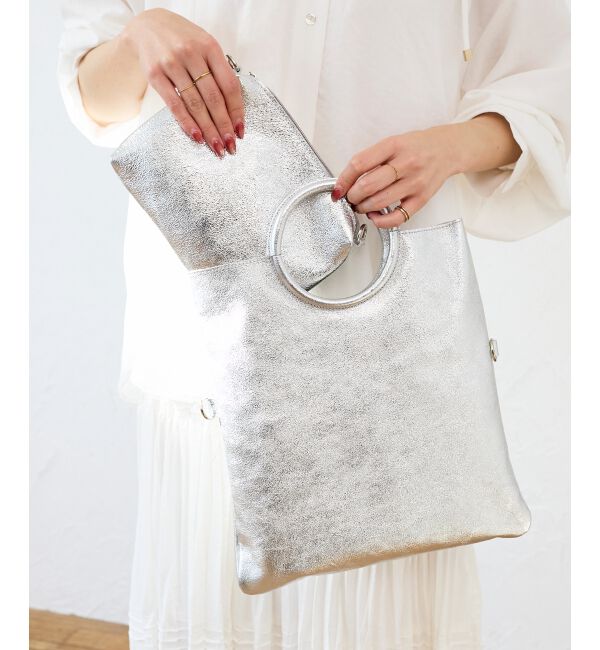  「MILLELA FIRENZE サークルハンドバッグ」|ハンドバッグ|