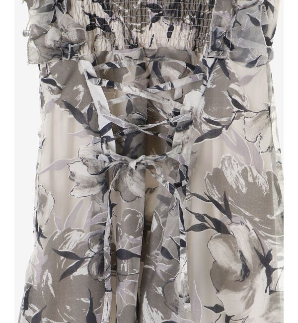  「ノースリフリルドッキングワンピ」|ワンピース|