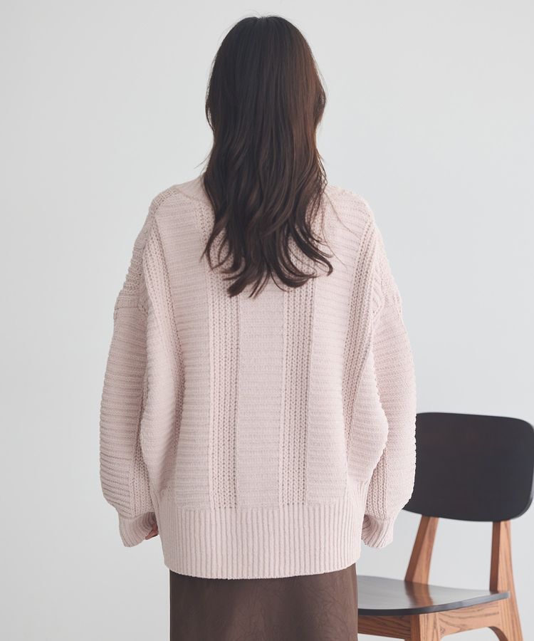 earth music&ecology「マットモールカーディガン」|カーディガン|