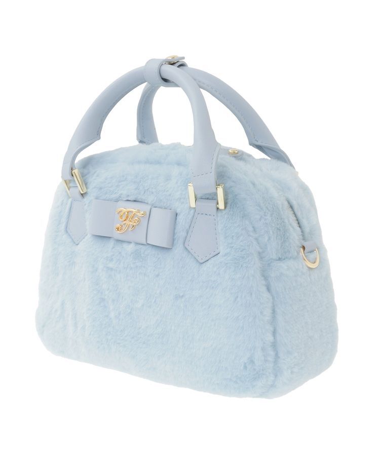 Maison de FLEUR「【限定カラーあり】フェイクファーラウンドバッグ」|ハンドバッグ|