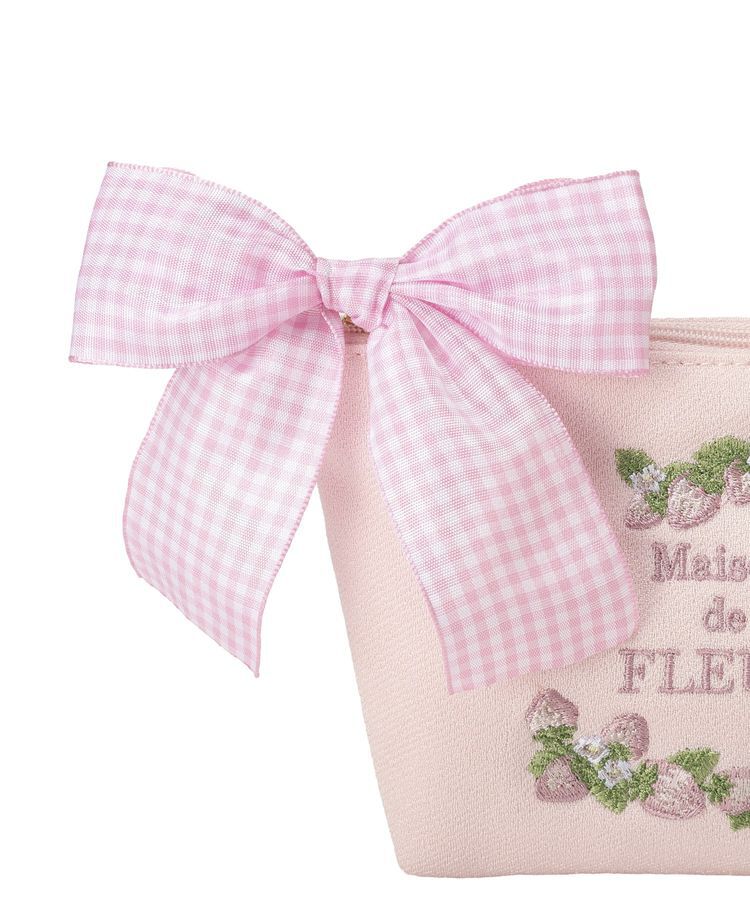 Maison de FLEUR「いちごポーチ」|ポーチ|