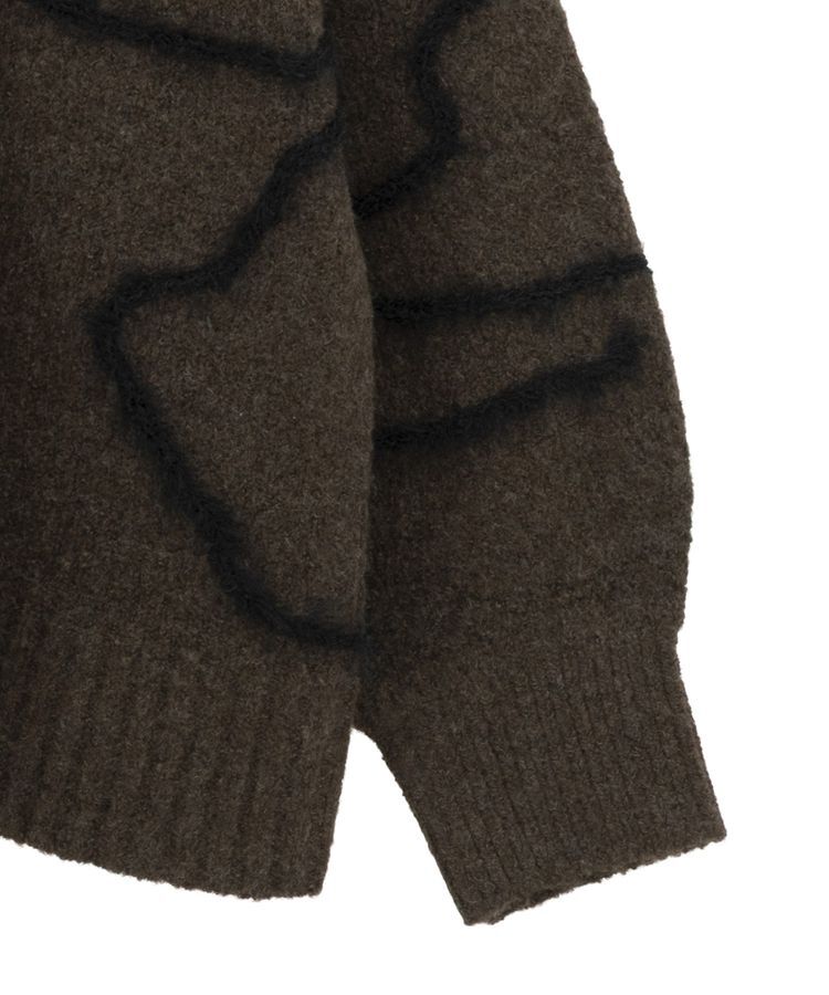 AMERICAN HOLIC「ニュアンスライン柄Vネックカーディガン」|カーディガン|