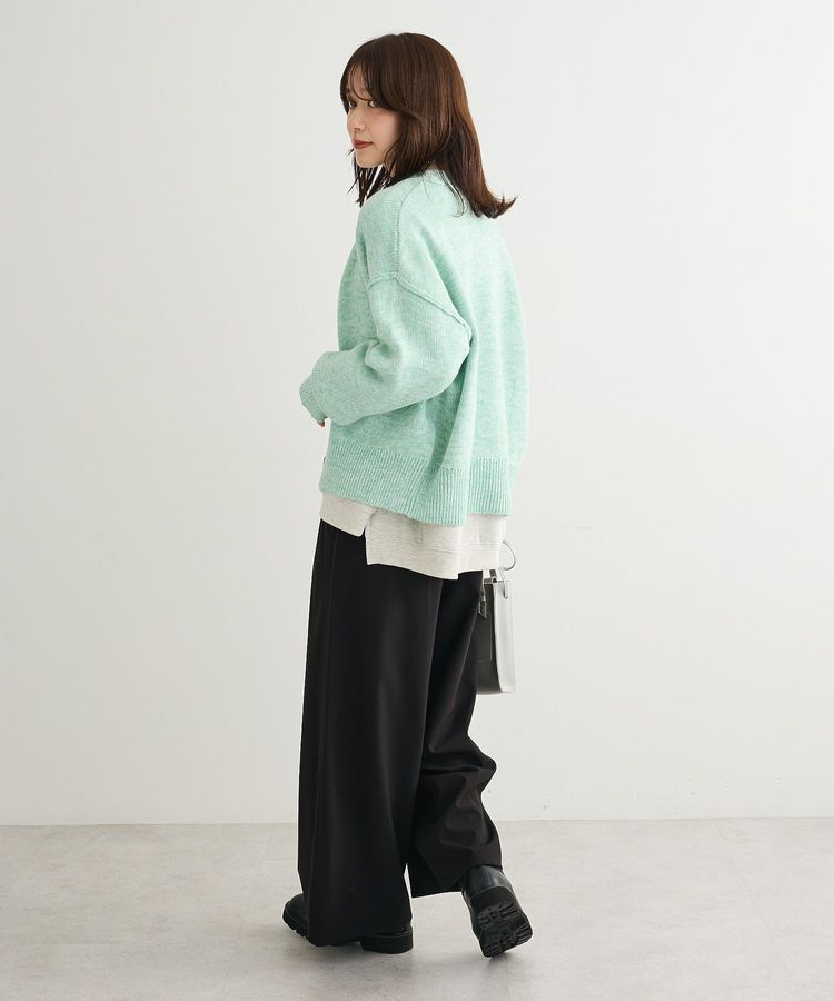 Green Parks「MIXニットカーディガン」|カーディガン|