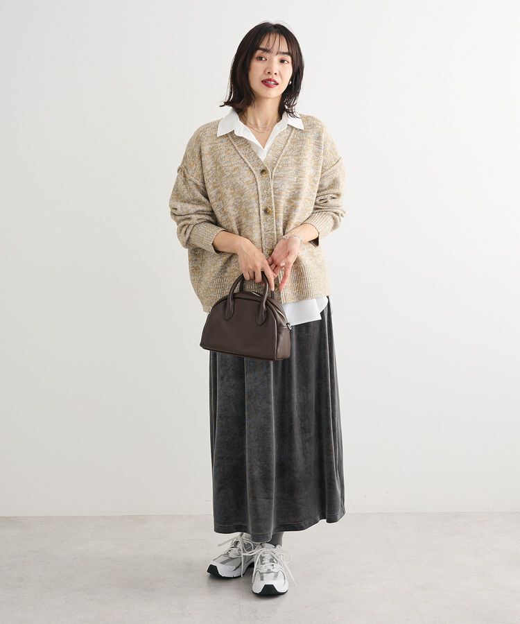 Green Parks「MIXニットカーディガン」|カーディガン|